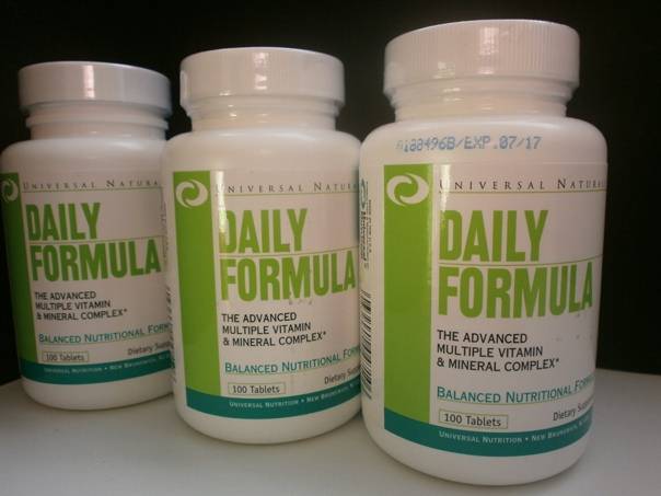 Daily formula от universal nutrition: польза и вред, состав, как принимать витамины