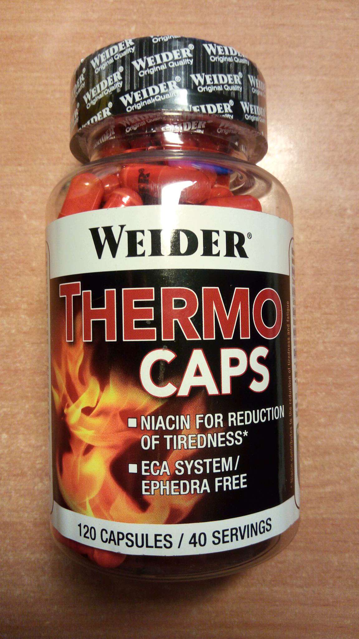 Thermo caps от weider: как принимать, состав и отзывы