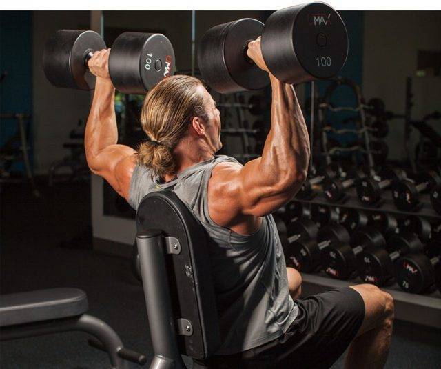 Жим арнольда – лучшее упражнение для развития мышц плеч