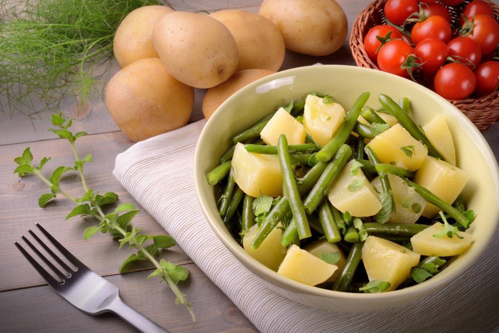 Картофель при похудении: диетические блюда и таблица калорийности