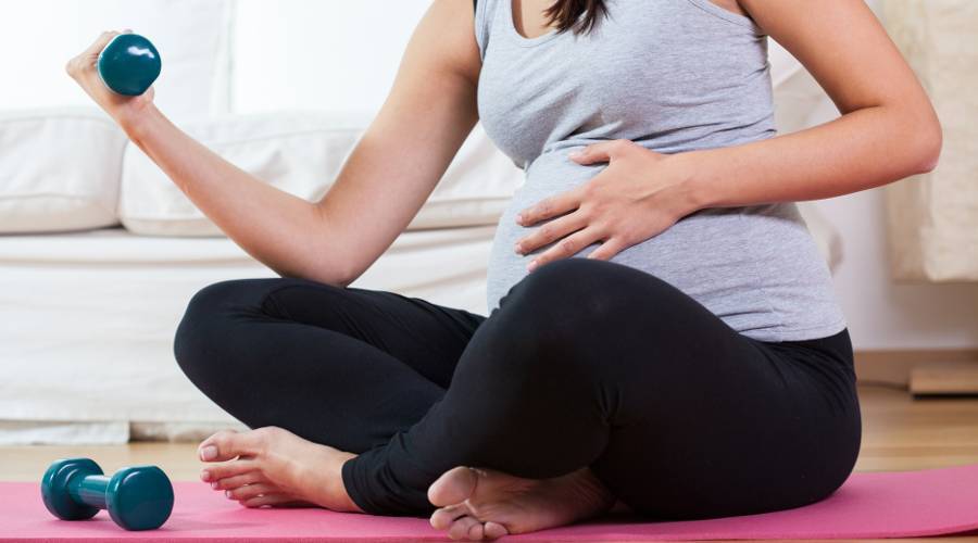 Как сохранить здоровье при занятиях спортом во время беременности | medirus.ru