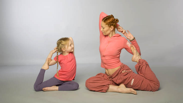 Что такое детская йога? | бебинка
