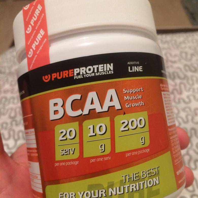 Bcaa от pureprotein: как принимать, состав и отзывы