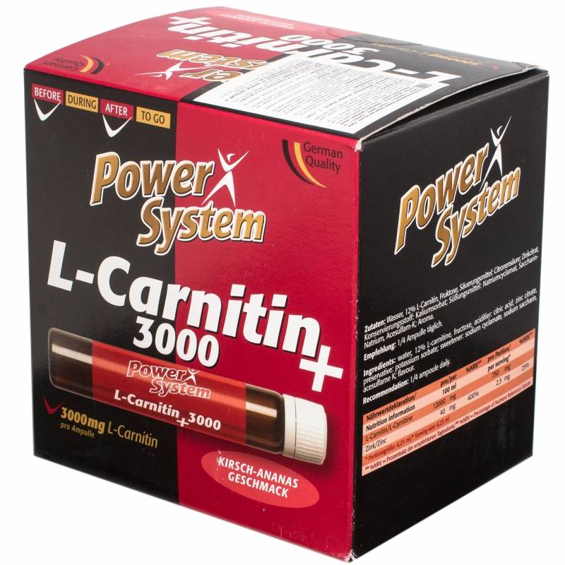 Как правильно принимать карнитин l-carnitin attack от power system
