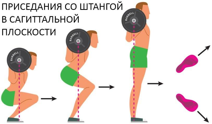 Как правильно делать приседания со штангой (видео)