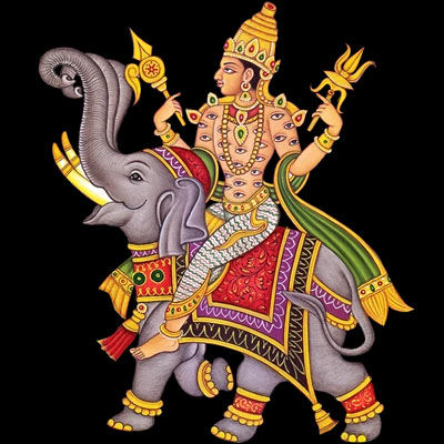 Индра - в индийской мифологии - бог грома, войны и молнийэзотерика |