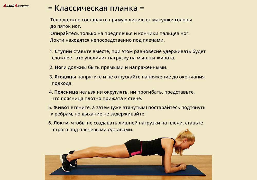 Планка для бегунов: 20 упражнений для сильного кора