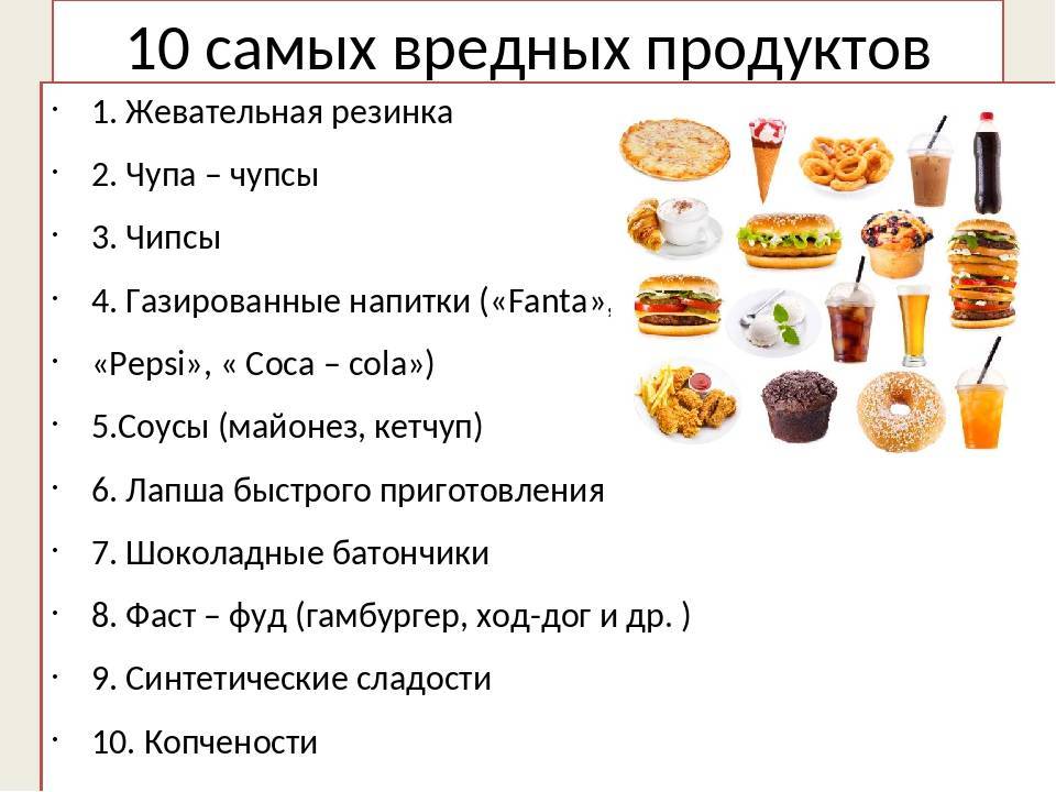 Не ешьте это! топ-10 самых вредных продуктов питания и чем их заменить. - автор екатерина данилова - журнал женское мнение