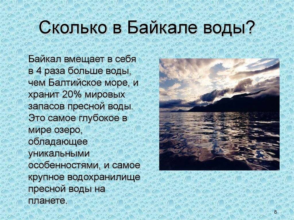 Озеро байкал - описание, географическое положение, глубина, история