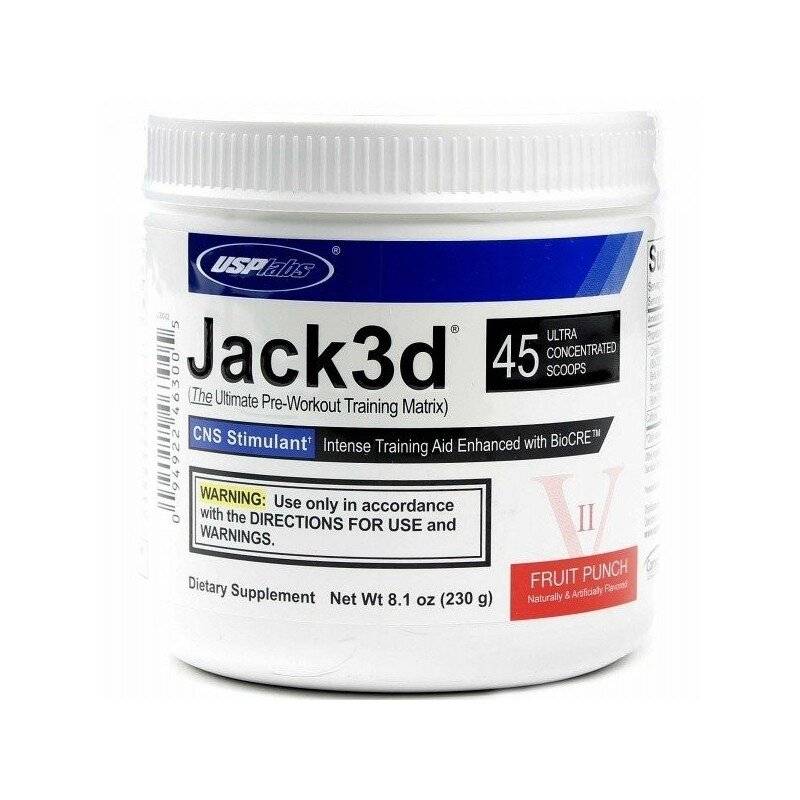 Как принимать предтренировочный комплекс jack3d: состав добавки и дозировка