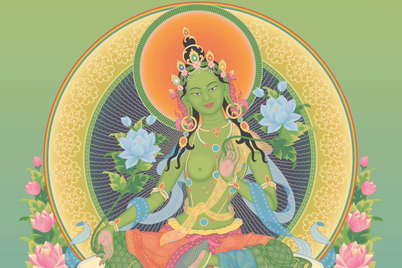 Зеленая тара: мантра богине, значение в буддизме, другие проявления