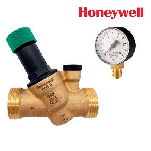 Основные характеристики редуктора давления воды honeywell