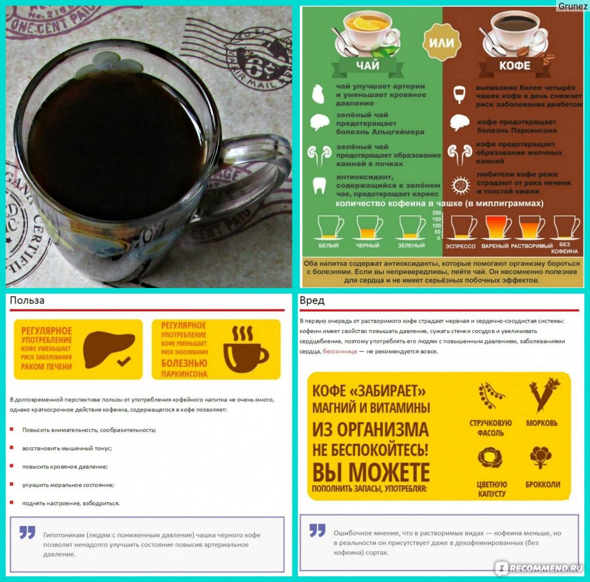 Что полезнее - чай или кофе - особенности, свойства и рекомендации :: syl.ru
