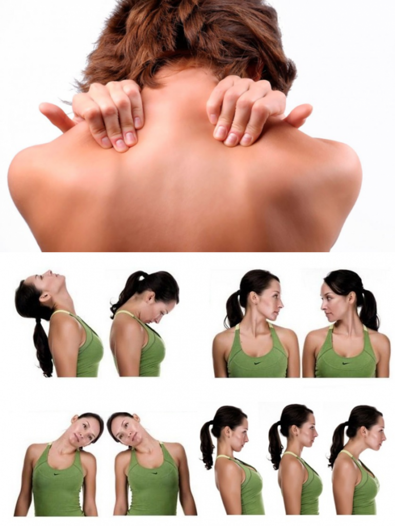 Болеть голова массаж шея