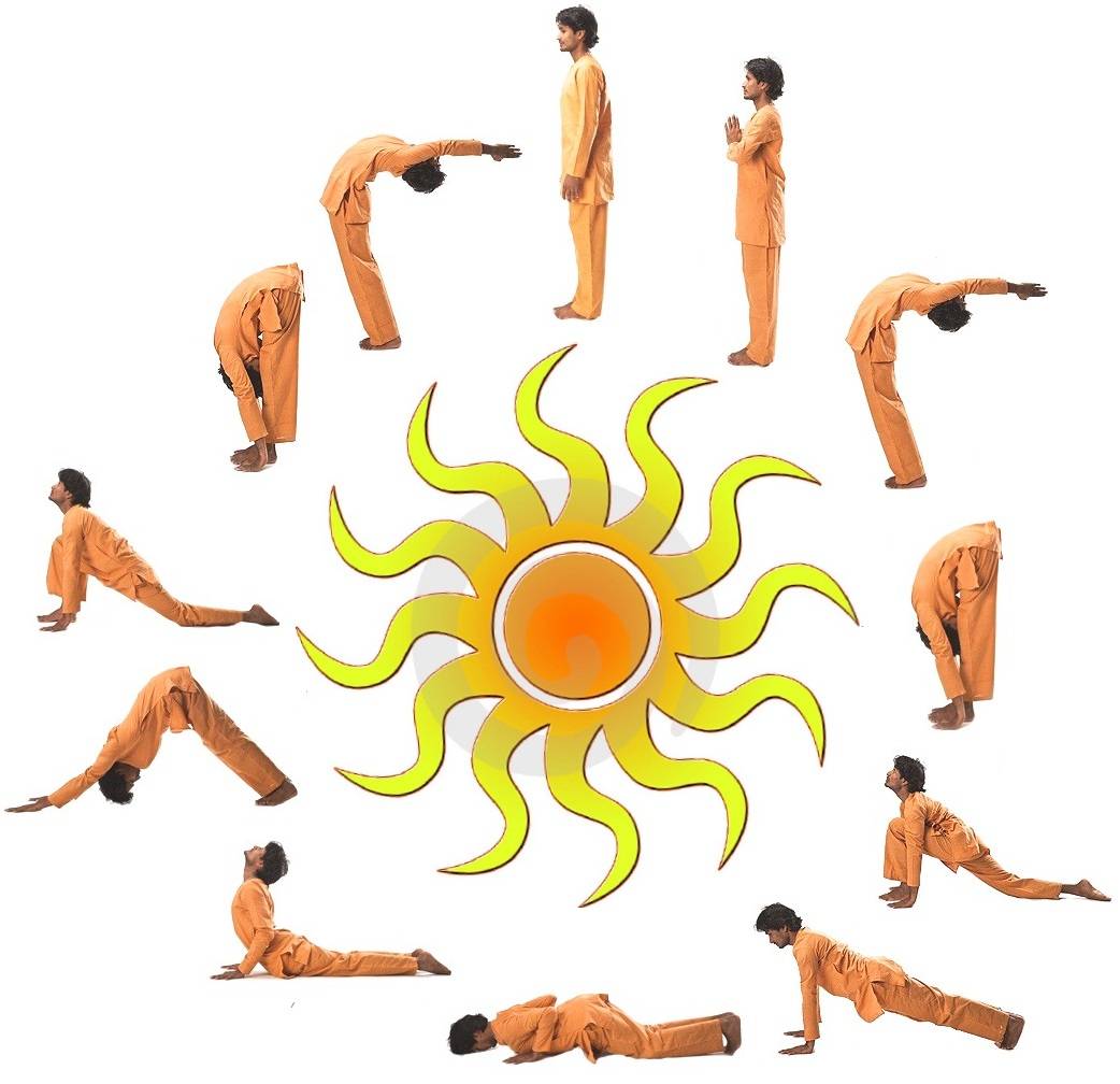 Вариации сурья намаскар в йоге: садхгуру, шивананда, аштанга виньяса, сатьянанда